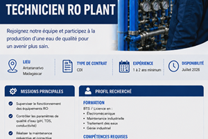 TECHNICIEN RO PLANT 