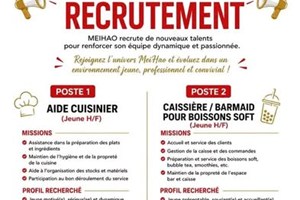 MITADY AIDE CUISINIER/CAISSIERES