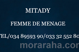 MITADY FEMME DE MENAGE  