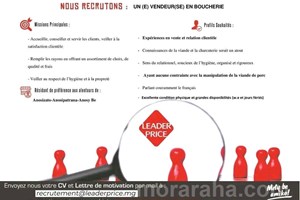 MITADY VENDEUR EN BOUCHERIE 