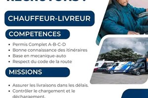 MITADY CHAUFFEUR LIVREUR 