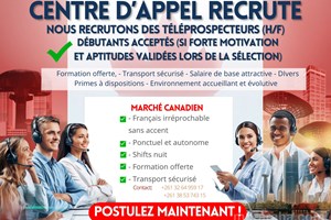 TÉLÉPROSPECTEURS/TÉLÉVENDEURS 