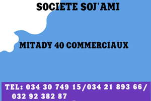  ORINASA SOJAMI MITADY 40 COMMERCIAUX 