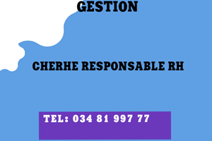 UNE SOCIETE CHERCHE RESPONSABLE RH 