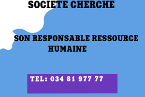 UNE SOCIETE CHERCHE RESPONSABLE RH 