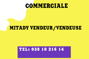 MITADY VENDEUR/VENDEUSE 