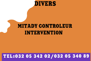 MITADY CONTROLEUR INTERVENTION 