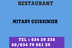 MITADY CUISINIER ZAHA DRAHARAHA 