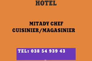 MITADY CHEF CUISINIER /MAGASINIER 