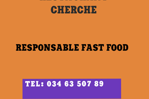 MITADY RESPONSABLE FAST FOOD 