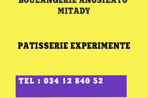 BOULANGERIE RECRUTE PATISSERIE EXPERIMENTEE 