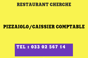 RESTAURANT PIZZAIOLO/CAISSIER COMPTABLE 