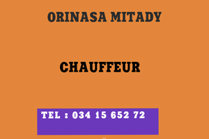 ORINASA MITADY CHAUFFEUR 