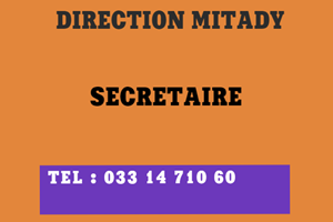 MITADY SERCRETAIRE 