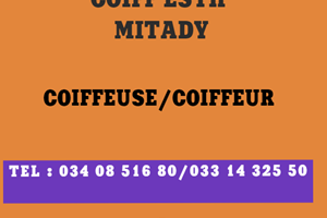  MITADY LEHILAHY SY VEHIVAVY HANAO COIFFEUR /COIFFEUSE 