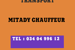 MITADY CHAUFFEUR MIPETRAKA AMBOHIBAO 