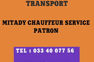 MITADY CHAUFFEUR SERVICE PATRON 