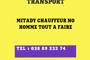 MITADY CHAUFFEUR NO SADY HOMME TOUT A FAIRE 