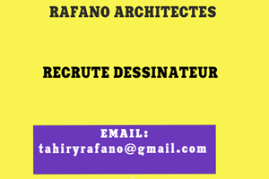 RAFANO RECRUTE DESSINATEUR 