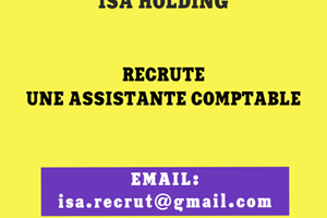 ISA RECRUTE UNNE ASSISTANTE COMPTABLE 