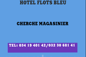 HOTEL FLOT BLEU CHERCHE MAGASINIERS 