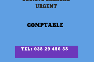 UN SOCIETE CHERCHE COMPTABLE 