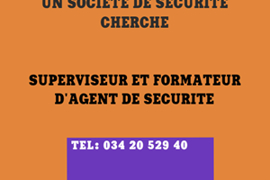 MITADY SUPERVISEUR DE SECURITE ET FORMATEUR 