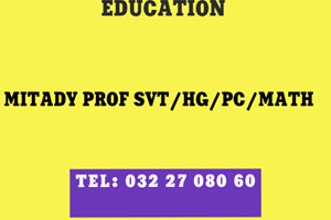 MITADY PROF SVT/HG/MATH/PC 