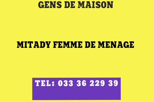 MITADY FEMME DE MENAGE 