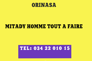  ORINASA MITADY HOMME TOUT A FAIRE 