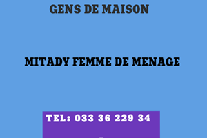 MITADY FEMME DE MENAGE 