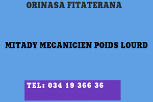 MITADY MECANICIEN POIDS LOURDS 