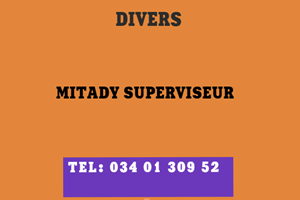 MITADY SUPERVISEURS VEHIVAVY MPANADIO 