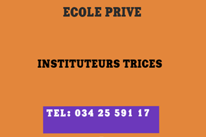 ECOLE PRIVEE RECRUTE INSTITUTEURS/TRICES 