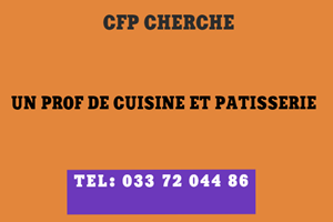 CFP MITADY PROF DE CUISINE 