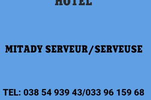 MITADY SERVEUR/SERVEUSE 