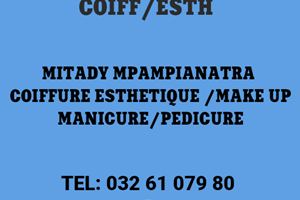 MITADY MPAMPIANATRA COIFFURE ESTHETIQUE/MAKE UP/PEDICULE/MANICURE 