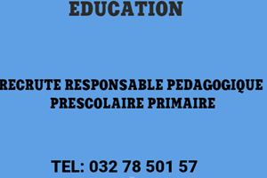 MITADY RESPONSABLE PEDAGOGIQUE PRESCOLAIRE/PRIMAIRE