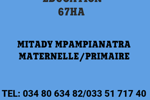 MITADY MPAMPIANATRA 67 HA MATERNELLE SY PRIMAIRE 