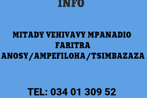 MITADY VEHIVAVY SUPERVISEUR HANADIO