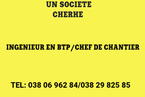 MITADY INGENIEUR EN BTP/CHEF DE CHANTIER 