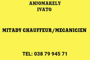 MITADY CHAUFFEUR MECANICIEN 