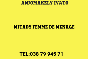 MITADY FEMME DE MENAGE 