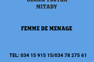 MITADY FEMME DE MENAGE MAIKA